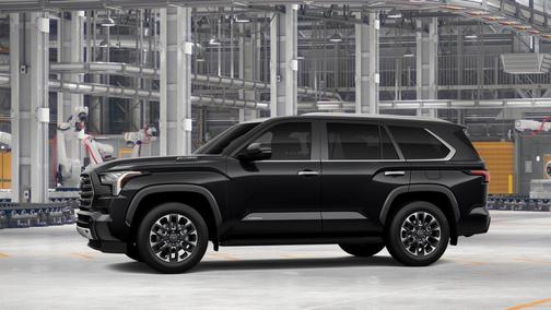 Midnight Black Metallic 2026 Toyota Sequoia Limited