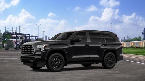 Midnight Black Metallic 2026 Toyota Sequoia Limited