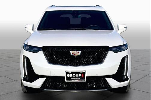 Crystal White Tricoat 2025 Cadillac XT6 Sport AWD