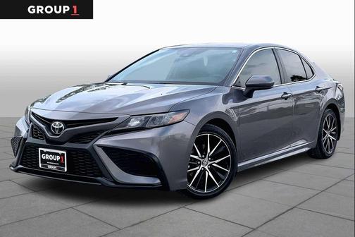 Predawn Gray Mica 2021 Toyota Camry SE