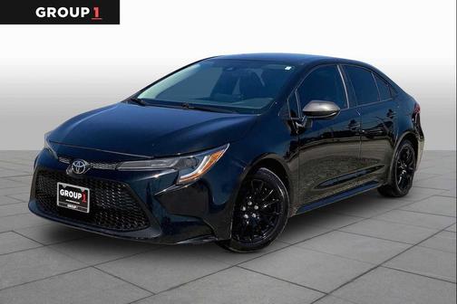 Black Sand Pearl 2021 Toyota Corolla LE