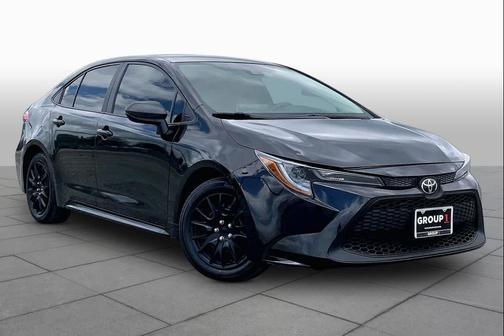 Black Sand Pearl 2021 Toyota Corolla LE