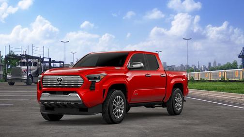 Supersonic Red 2026 Toyota Tacoma Hybrid Limited