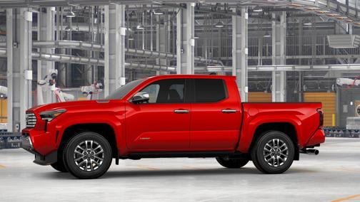 Supersonic Red 2026 Toyota Tacoma Hybrid Limited