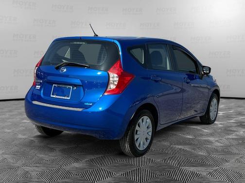 Metallic Blue 2015 Nissan Versa Note S Plus