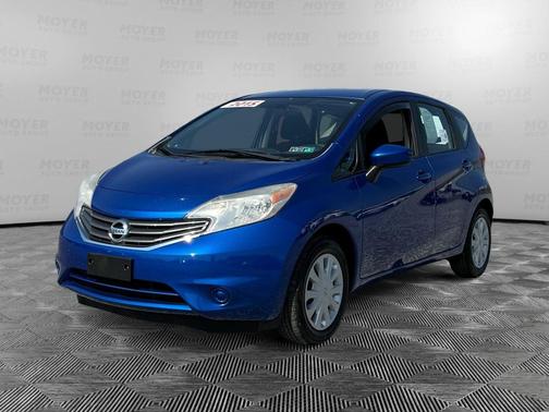 Metallic Blue 2015 Nissan Versa Note S Plus