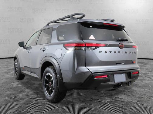 Gun Metallic 2026 Nissan Pathfinder Rock Creek