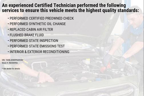 2023 Nissan Altima 2.5 SV