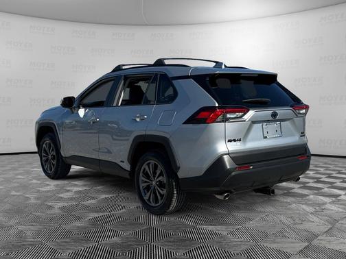 Silver Sky Metallic 2022 Toyota RAV4 Hybrid XLE Premium