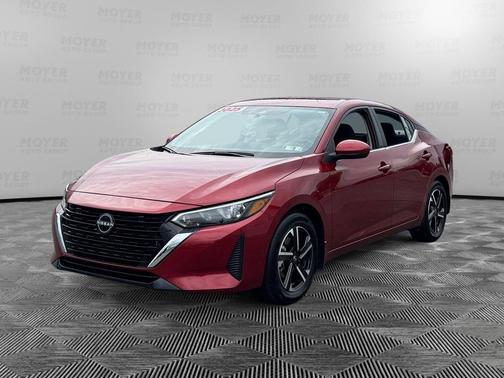 Scarlet Ember Tintcoat 2025 Nissan Sentra SV