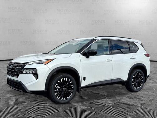 Everest White Pearl Tricoat 2026 Nissan Rogue Dark Armor