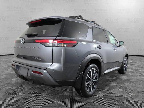 Gun Metallic 2026 Nissan Pathfinder Platinum