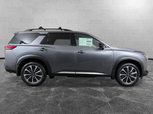 Gun Metallic 2026 Nissan Pathfinder Platinum