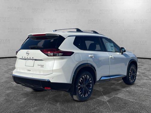 Everest White Pearl Tricoat 2026 Nissan Rogue Platinum
