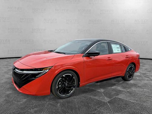 Energetic Ember/Super Black 2026 Nissan Sentra SR