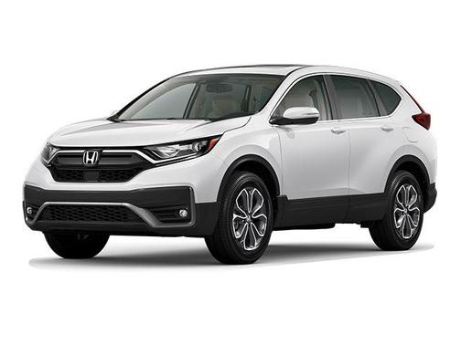 White 2021 Honda CR-V AWD EX-L