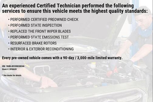 2024 Nissan Altima 2.5 SV