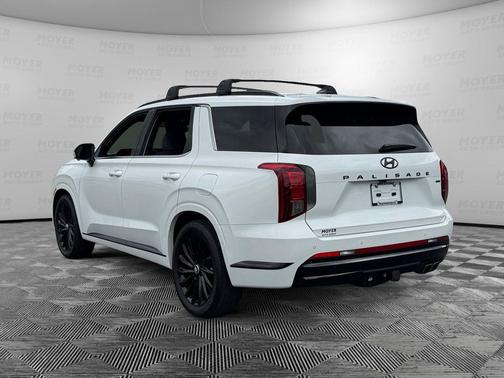 Hyper White 2024 Hyundai PALISADE Calligraphy Night Edition