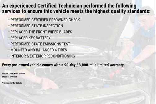 2023 Nissan Pathfinder Platinum 4WD