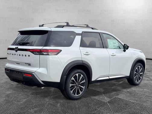 Everest White Pearl Tricoat 2026 Nissan Pathfinder Platinum