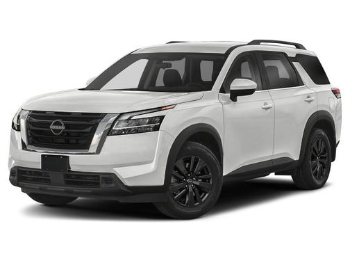 Pearl White Tricoat 2023 Nissan Pathfinder SV 4WD