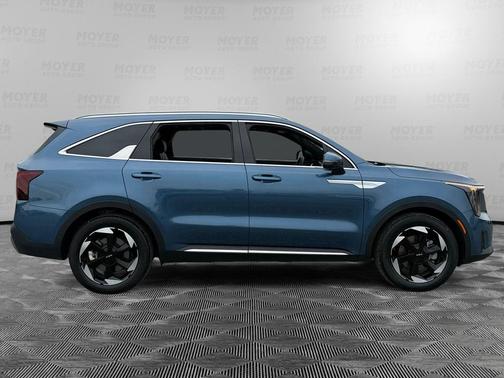 Mineral Blue 2025 Kia Sorento Hybrid SX Prestige