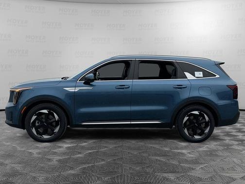 Mineral Blue 2025 Kia Sorento Hybrid SX Prestige