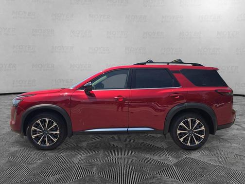 Scarlet Ember Tintcoat 2026 Nissan Pathfinder Platinum