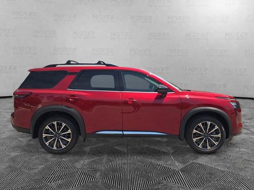Scarlet Ember Tintcoat 2026 Nissan Pathfinder Platinum