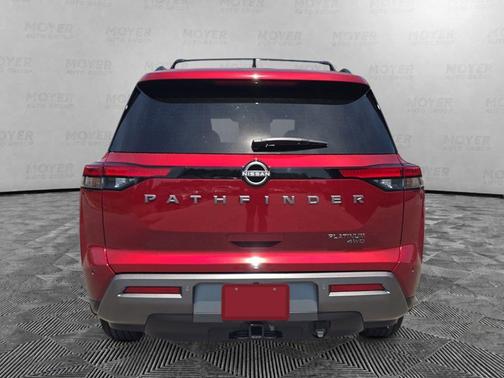 Scarlet Ember Tintcoat 2026 Nissan Pathfinder Platinum