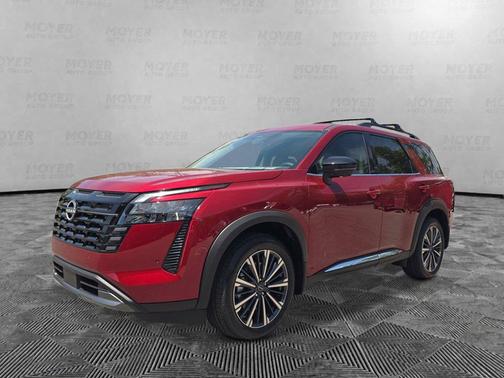 Scarlet Ember Tintcoat 2026 Nissan Pathfinder Platinum