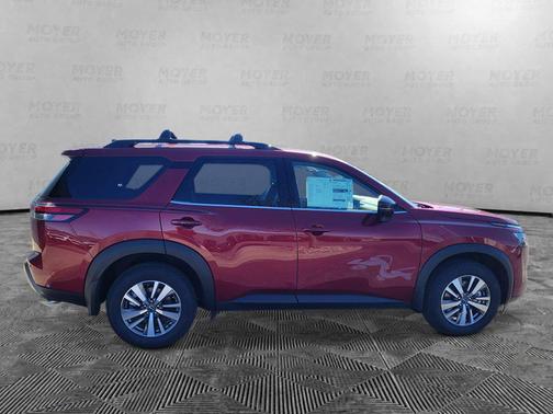 Scarlet Ember Tintcoat 2026 Nissan Pathfinder SL