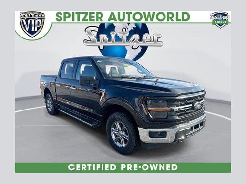 AGATE BLACK METALLIC 2025 Ford F-150 XLT