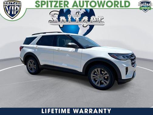 STAR WHITE MET TRI-COAT 2026 Ford Explorer Active
