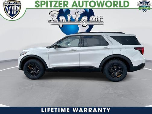 Star White Metallic Tri-Coat 2026 Ford Explorer Tremor