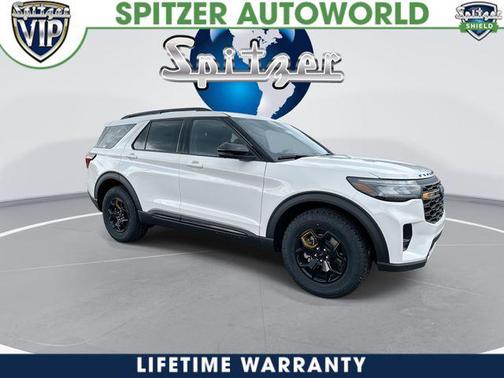 Star White Metallic Tri-Coat 2026 Ford Explorer Tremor