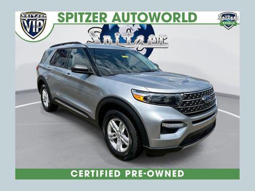 ICONIC SILVER METALLIC 2022 Ford Explorer XLT