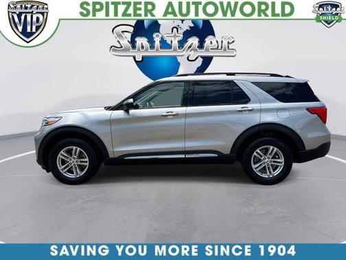 ICONIC SILVER METALLIC 2022 Ford Explorer XLT