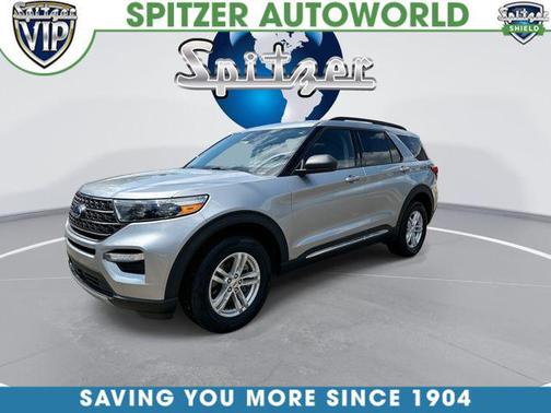 ICONIC SILVER METALLIC 2022 Ford Explorer XLT