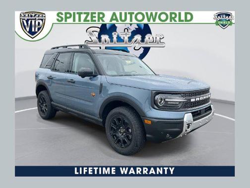 Azure Gray Metallic Tri-Coat 2026 Ford Bronco Sport Badlands
