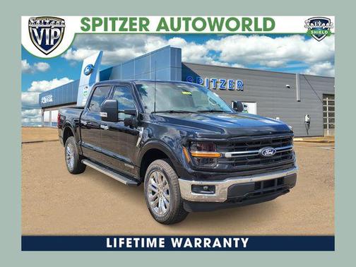 AGATE BLACK METALLIC 2025 Ford F-150 XLT