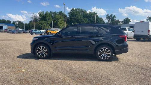 Agate Black Metallic 2020 Ford Explorer ST