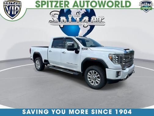 White Frost Tricoat 2023 GMC Sierra 3500 Denali