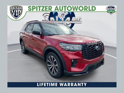 RAPID RED MET TINTED CC 2026 Ford Explorer ST-Line