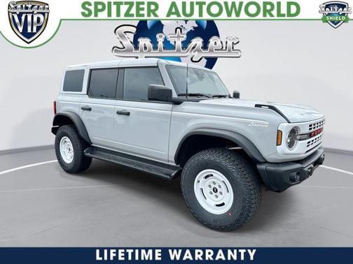 Avalanche Gray 2026 Ford Bronco Heritage Edition