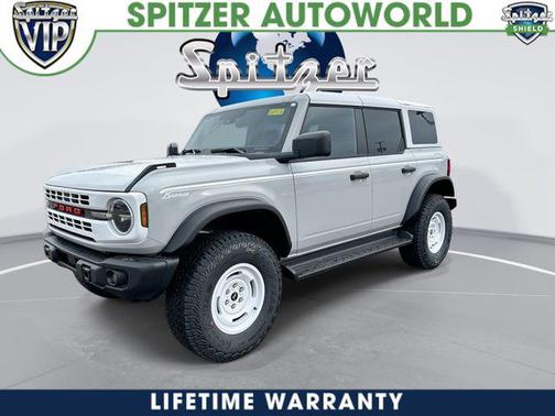 Avalanche Gray 2026 Ford Bronco Heritage Edition