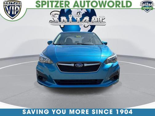 Island Blue Pearl 2018 Subaru Impreza 2.0i Premium