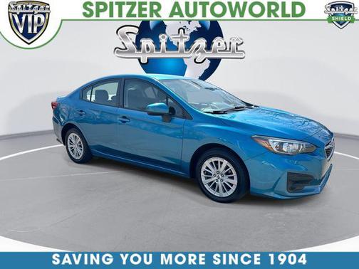 Island Blue Pearl 2018 Subaru Impreza 2.0i Premium