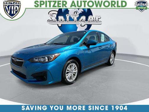 Island Blue Pearl 2018 Subaru Impreza 2.0i Premium