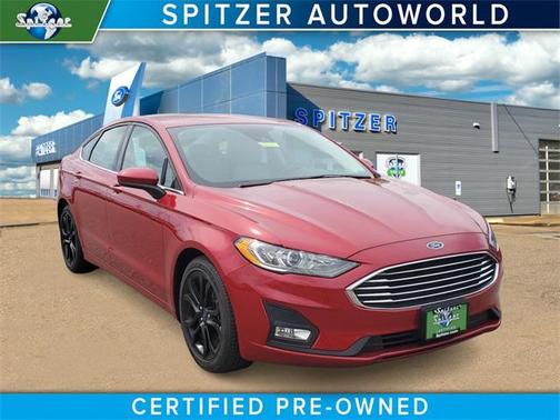 RAPID RED METALLIC TC 2020 Ford Fusion SE